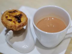 奶茶配蛋挞-8餐厅(新葡京酒店)