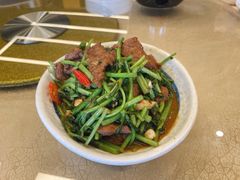 沙茶羊肉空心菜-巷语私房料理(华一实业大厦店)