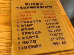 菜单-雷门拉面·现熬骨汤(凯德来福士店)