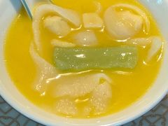 鱼汤煮莲子百合丝瓜-许家菜(望江店)