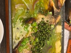 青花椒烤鱼-北京王府井希尔顿酒店·万斯阁西餐厅