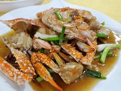 姜葱炒花蟹-绢姐海鲜大排档