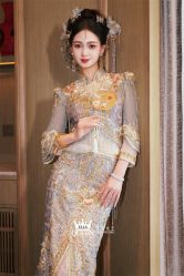 点击看大图 -艾拉·女王婚纱礼服馆