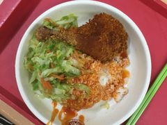 鸡腿饭-北京大学-学五食堂