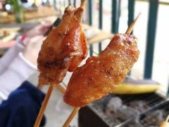 -龙裕山庄烤全羊