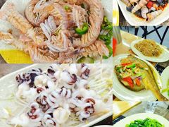 椒盐濑尿虾-贞姨美食·老字号海鲜大排档