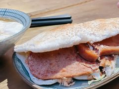 餐肉蛋烧饼-桃园眷村(万象天地店)