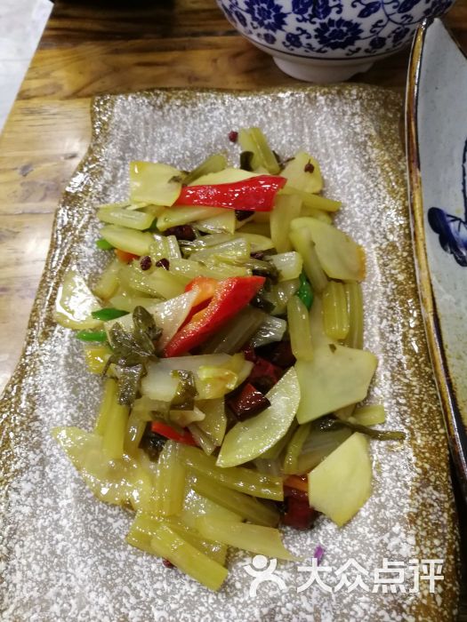浆水菜拌土豆片