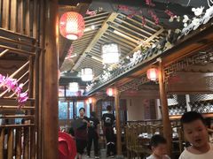 -东来菜馆•手抓海鲜家常菜•海鲜锅贴(鸽子窝店)