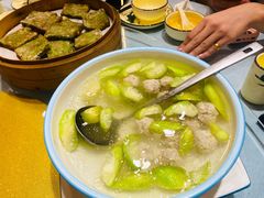 猪肉丸丝瓜汤-大师傅金奖啤酒鱼(西街口总店)