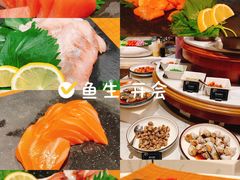 三文鱼刺身-咖啡苑自助餐厅·中国大饭店
