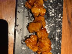 雪花糖醋里脊-绿茶餐厅(光谷世界城步行街店)