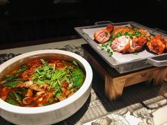 葱香烤鸡-绿茶餐厅(光谷世界城步行街店)