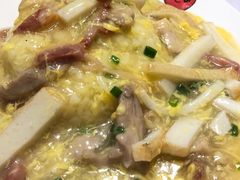 滑蛋叉烧海鲜饭-番茄屋葡式美食(总店)