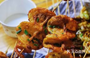 Fried Potato with Flour Coating