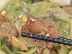 排骨炖油豆角-苏师傅菜馆(上沙店)