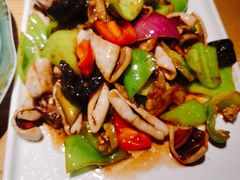 五花肉炒比管鱼-萃和楼海鲜酒店(汉口路店)