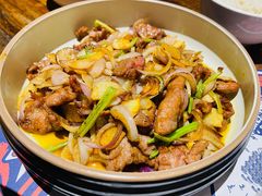 葱爆牛肉-铁公鸡·四川料理(天环广场店)