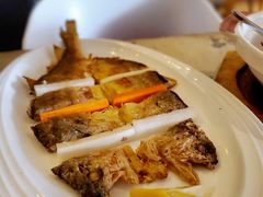 香煎舟山脱脂大黄鱼-T館·花园艺术餐厅