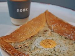 杂菌培根芝士可丽饼-GOTLOT COFFEE&KITCHEN角落厨房NOOK店