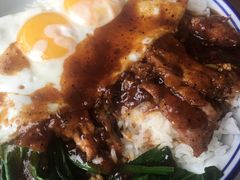 黑椒鸡排双蛋饭-小龍鳳餐室(番禺路店)