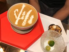 桂花盖碗咖啡-茶是一枝花泡茶店