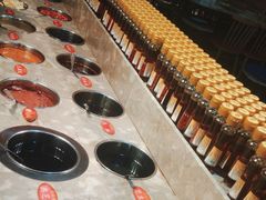自助调料区-阿串串老火锅(力盟店)