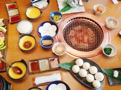 餐具摆设-炎蔵牛舌烤肉