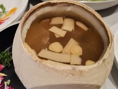 原味青椰杏仁汤-若蘭慈·无国界素食料理(欢乐海岸店)