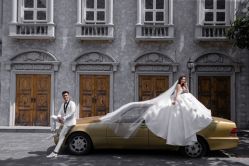 欧美时尚-巴黎婚纱摄影工作室