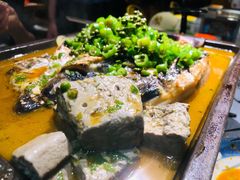 鲜青椒烤鱼-探鱼·鲜青椒爽麻烤鱼(银泰城店)