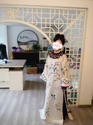 -后宫·古装汉服京剧儿童亲子全家福摄影