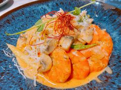 芝士蘑菇鲜虾意大利面-BE BRIGHT KITCHEN(正佳广场店)