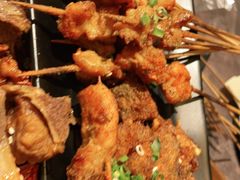 炭烤精品五花-嘎嘎鸭脑壳(蜀汉路店)