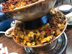 -超越炭火牛蛙火锅鸡(河东店)