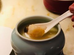 上汤鲜菌烩虾滑-京华烟云·北京烤鸭(领展购物广场·中关村店)