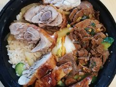 牛肉拼椒麻鸡饭-广东涂记烧鹅饭(武汉天地店)