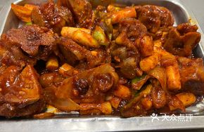 Korean Rice Cake Stir-Fry with Pork Trotter