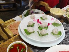 咸蛋黄虾滑-蜀大侠火锅(建设路第五大道店)