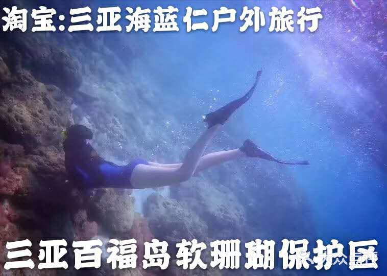 三亚海蓝仁百福岛软珊瑚保护区