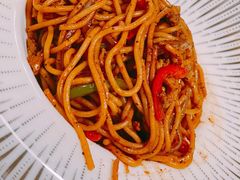 黑椒蘑菇牛柳意面-清真·艾美可餐厅(鹏欣水游城店)