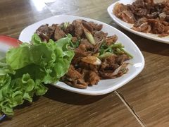 传统烤羊肉-炙热童年·老北京炙子烤肉(南锣鼓巷店)