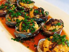 蒜茸豆豉6头小鲍鱼-玫瑰厅上海菜(兴国路店)