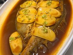 深海黄鱼年糕-径山十八道·风味民间菜(杭州总店)