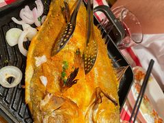 葱香烤鱼-西贝(上海中心店)