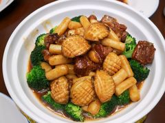 皇品鲍鱼烧肉-華僑飯店中餐厅