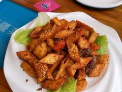 戈壁滩炒馕-楼兰古丽新疆菜(钟楼景观店)