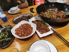 香煎鹅肝-大自然醉鹅·铁锅火焰鹅(上海联洋店)
