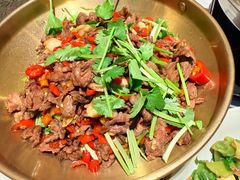 小炒黄牛肉-老馆子·建德菜·山肴鱼鲜(海威新界店)