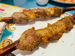 烤羊肉串-新疆巴州金丝特餐厅(大钟寺店)
